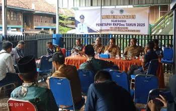 Dalam Rangka Menetapkan RKPDes Tahun 2025, Pemdes Lubuk Tampui Gelar Musrenbangdes