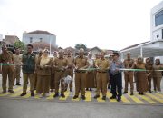 Pj Bupati Garut Resmikan Lapangan Parkir DPMPTSP Garut