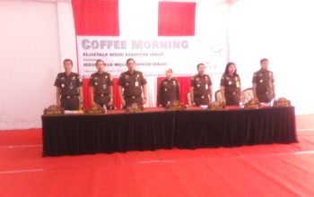 Coffee Morning Kinerja Kejaksaan Negeri Kabupaten Bekasi