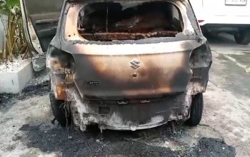 Mobil Milik Kepala Desa di Bekasi Diduga Dibakar OTK, Polisi Cek TKP