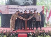 Peresmian Rehabilitasi dan Dinding Penahan Tanah Jembatan Cipamingkis Cibarusah oleh Pj Bupati Bekasi