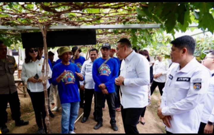 Wamen ATR/Waka BPN Antusias Kunjungi Kampung Reforma Agraria di Palu, Contoh Sukses Pemberdayaan Masyarakat