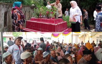 Calon BUPATI Terpilih Kabupaten PALI Tahun 2025 -2030 Asgianto ST, Berziarah ke Makam Puyang Dusun Tua Desa Air itam