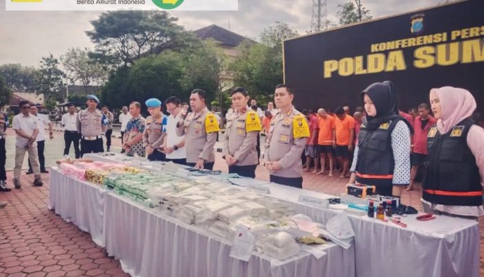 Poldasu Ungkap Peredaran Narkoba diTahun 2024, Kombes Pol Yemmi Mandagi : Sebanyak 716.66 ribu Orang Terselamatkan Akan Bahaya Narkoba