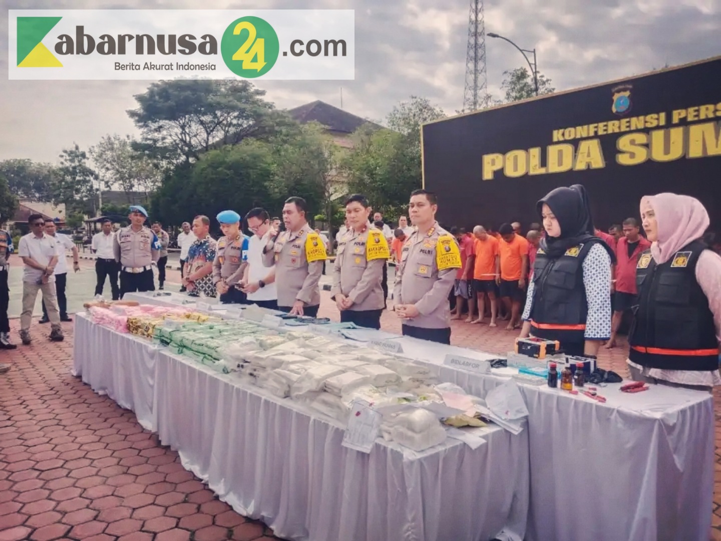 Poldasu Ungkap Peredaran Narkoba diTahun 2024, Kombes Pol Yemmi Mandagi : Sebanyak 716.66 ribu Orang Terselamatkan Akan Bahaya Narkoba