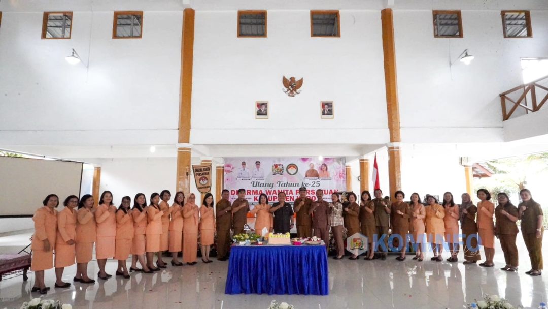 Sekda Kabupaten Karo Hadiri Peringatan Hari Ulang Tahun KE-25 Dharma Wanita Persatuan Kabupaten Karo Tahun 2024