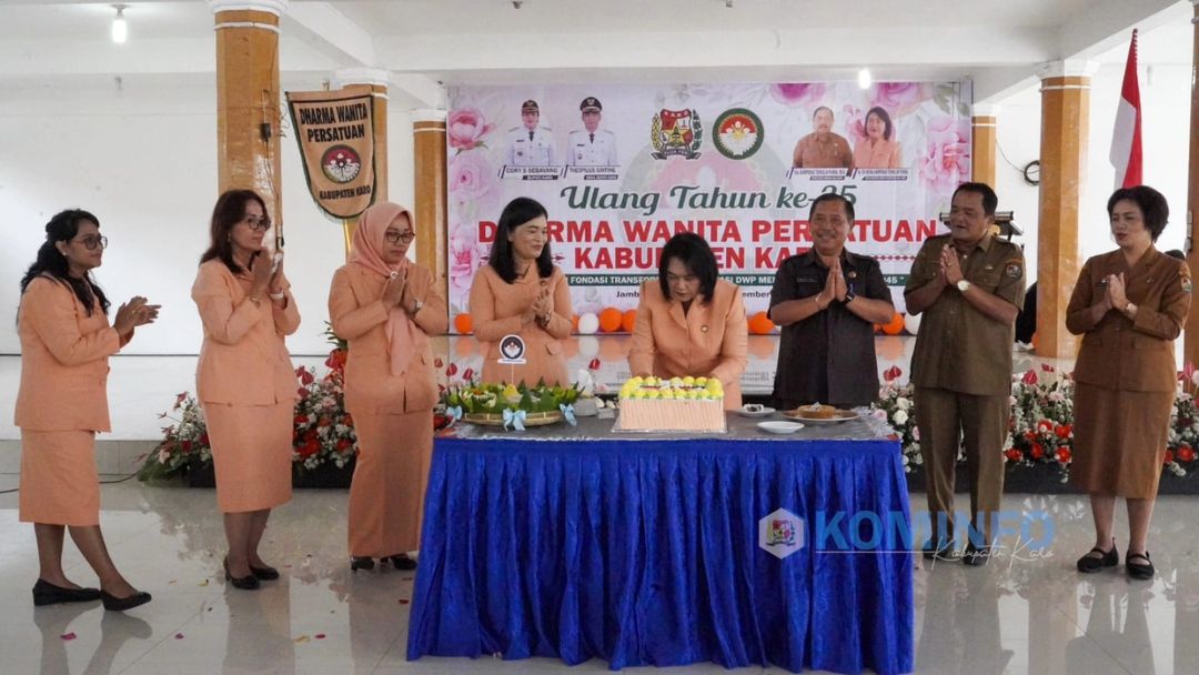 Sekda Kabupaten Karo Hadiri Peringatan Hari Ulang Tahun KE-25 Dharma Wanita Persatuan Kabupaten Karo Tahun 2024