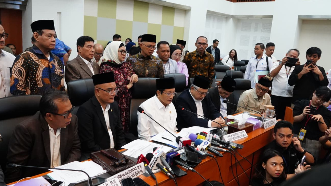 Kemenag dan Komisi VIII Sepakati Biaya Haji 2025 Turun, Jemaah Bayar Rerata Rp55,43 Juta