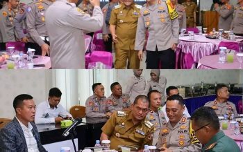 Penjabat (Pj.) Bupati Lampung, Drs. H, Aswarodi, M.Si., Ngopi Bersama  Kapores