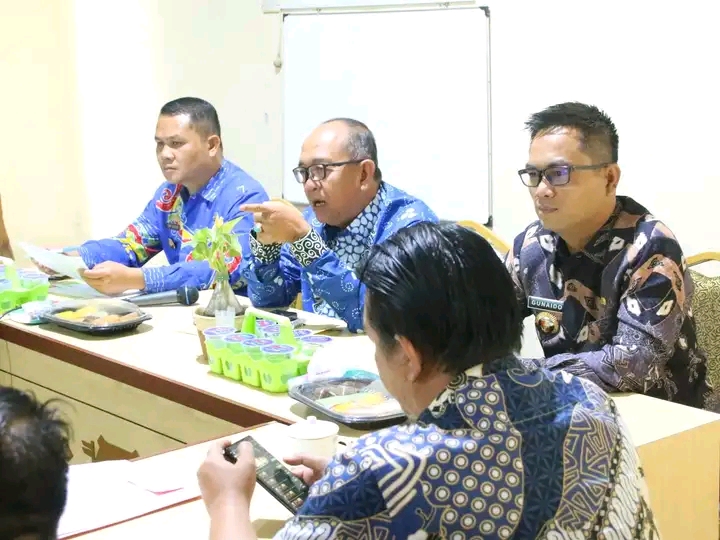 Sekdakab Lampung utara Pimpin Rapat MCP KPK Tahun 2025