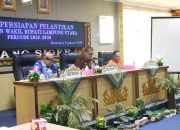 Pj, Bupati Lampung Utara Pimpin Rapat Persiapan Pelantikan Bupati dan Wakil Bupati Lampung Utara priode  2025 -2030