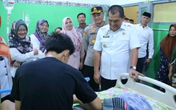 Pj Bupati Lampung Utara Bersama Forkompimda Tinjau Rumah Sakit Tangani Lonjakan Kasus DBD