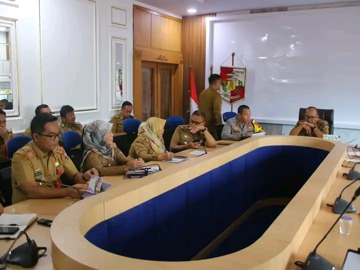 Sekda Lampung utara Pimpin Rapat Persiapan Kunjungan Menteri BKKBN RI