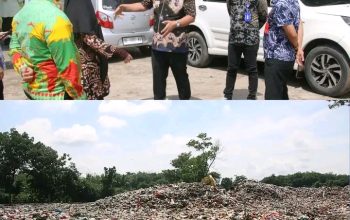 Pj, Bupati Lampung Utara Meninjau Langsung Tempat Pembuangan Sampah Terakhir (TPA)