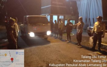 Polsek Talang Ubi Gelar Patroli Malam Tahun Baru 2025, Wujudkan Sitkamtibmas Kondusif