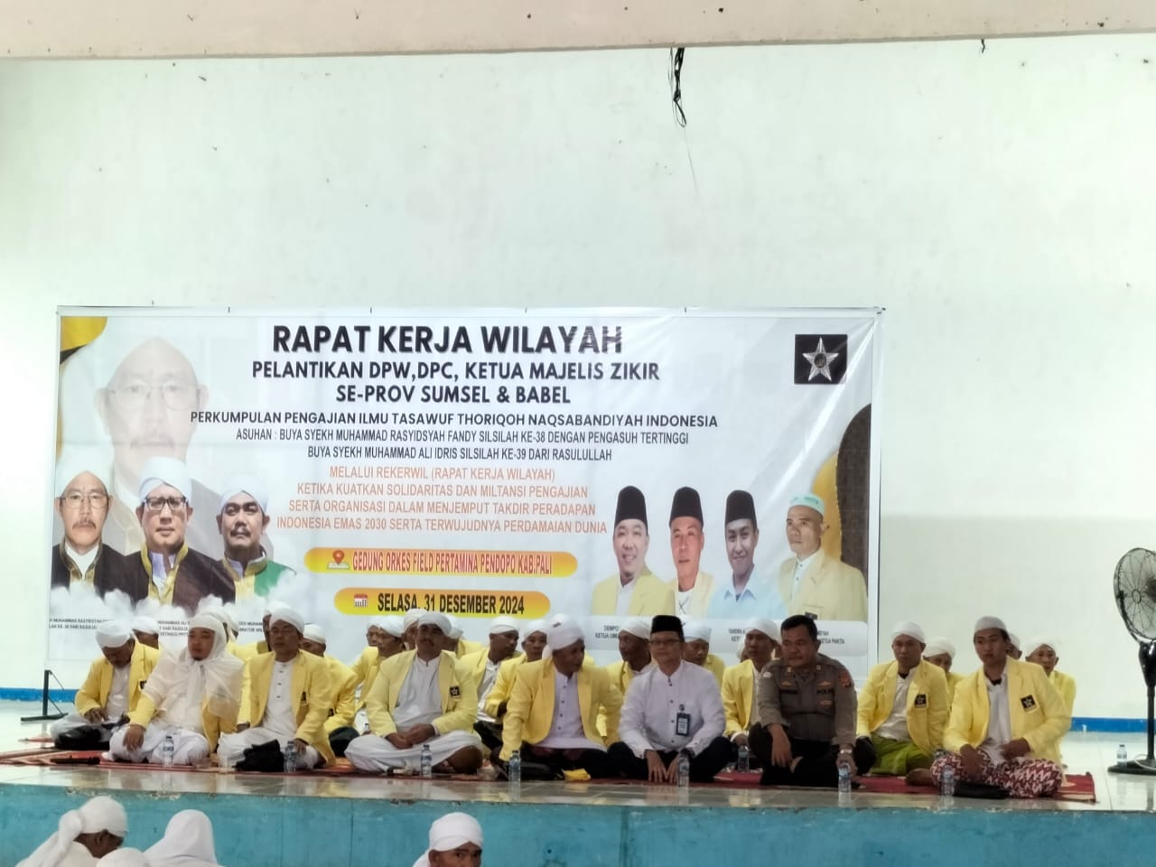 Polsek Talang Ubi MenghadIri Rapat Kerja Wilayah (RAKERWIL) Perkumpulan Pengajian Ilmu Tasawuf Thoriqoh Naqsabandiyah Indonesia (PPITTNI) selengkapnya Buka Link di 👇👇