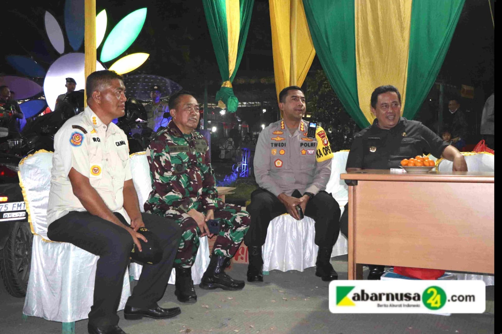 Pastikan Malam Tahun Baru Aman dan Kondusif, Pj Bupati Bersama Forkopimda Pantau Sejumlah Titik Keramaian