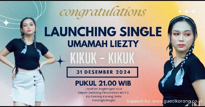 Launching Single Lagu Kikuk-kikuk Umama Liezty Di Awal Tahun 2025