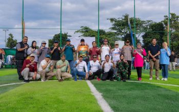 'Pj Walikota Cimahi Resmikan Lapangan Mini Soccer:Begini Pesannya"