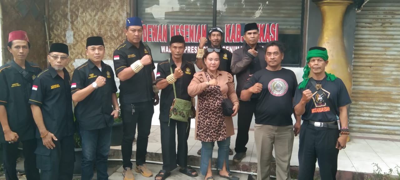 Musyawarah Organisasi Masyarakat Pendekar Banten dengan Dewan Kesenian kabupaten Bekasi