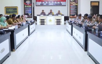 Kapolres Lampung Utara Pimpin Rakor Verifikasi Lahan Jagung Untuk Ketahanan Pangan