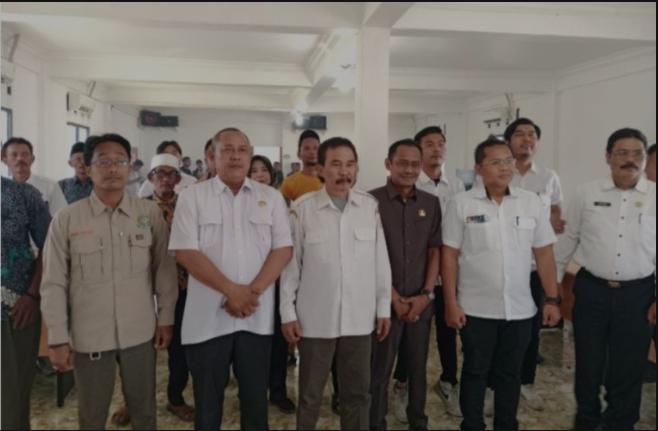 Anggota DPRD kabupaten Bekasi komisi lV Heryanto SE, Hadiri Acara MusrembangDes Di Desa Karangsetia