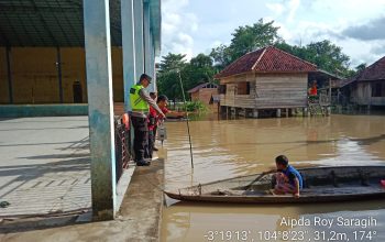 Dua Desa di Kecamatan Tanah Abang Mulai Terdampak Banjir