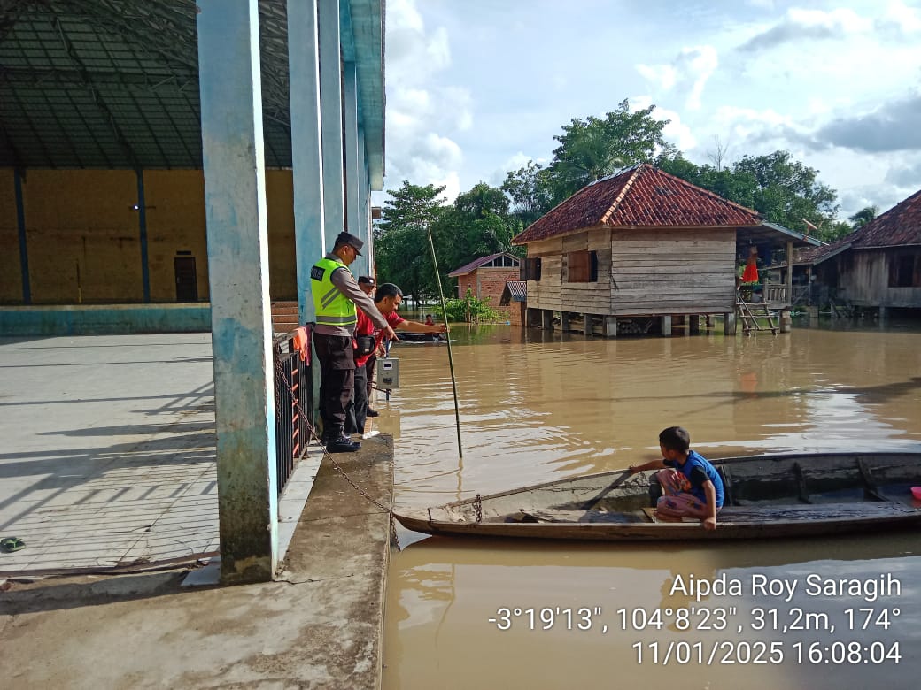 Dua Desa di Kecamatan Tanah Abang Mulai Terdampak Banjir