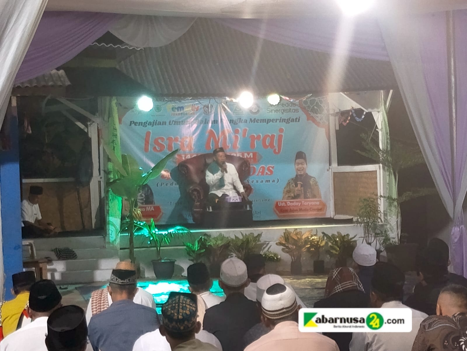 Milad Ke-5 Komunitas Pedas di Sukabungah Sekaligus Peringati Isra Mi'raj Nabi SAW