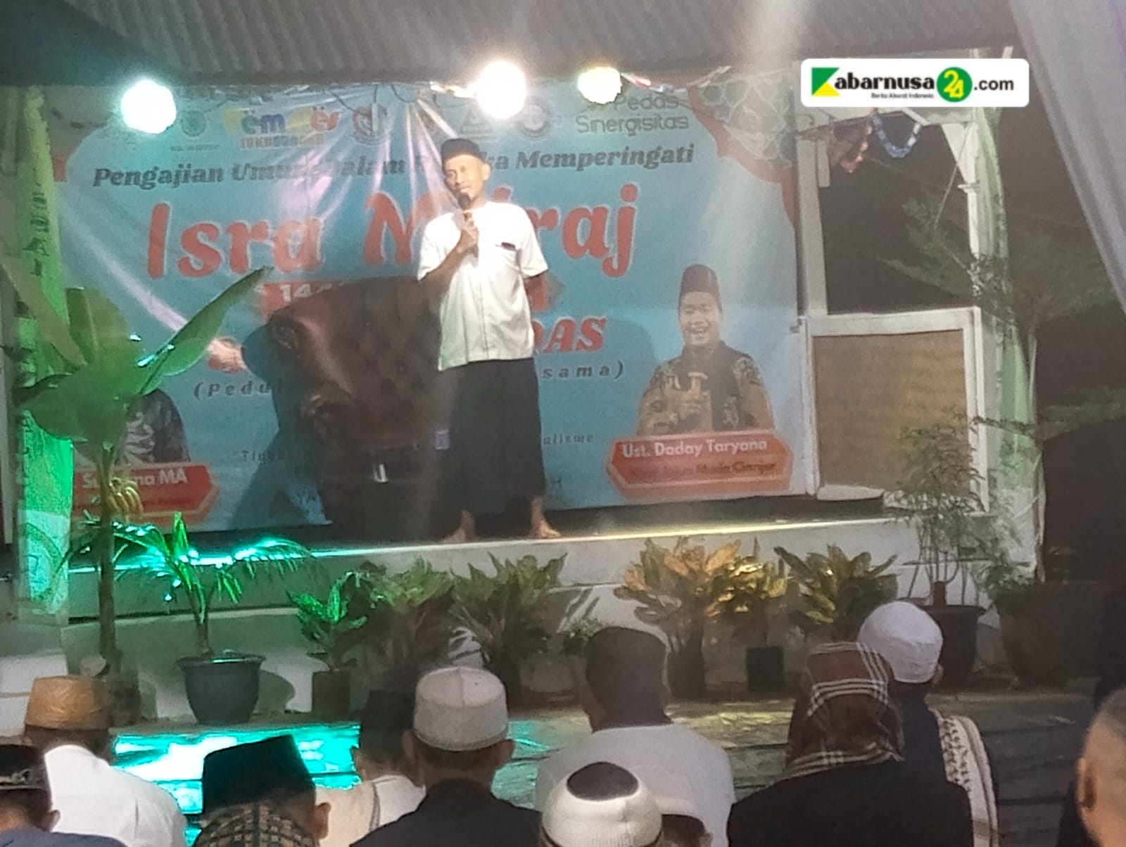 Milad Ke-5 Komunitas Pedas di Sukabungah Sekaligus Peringati Isra Mi'raj Nabi SAW