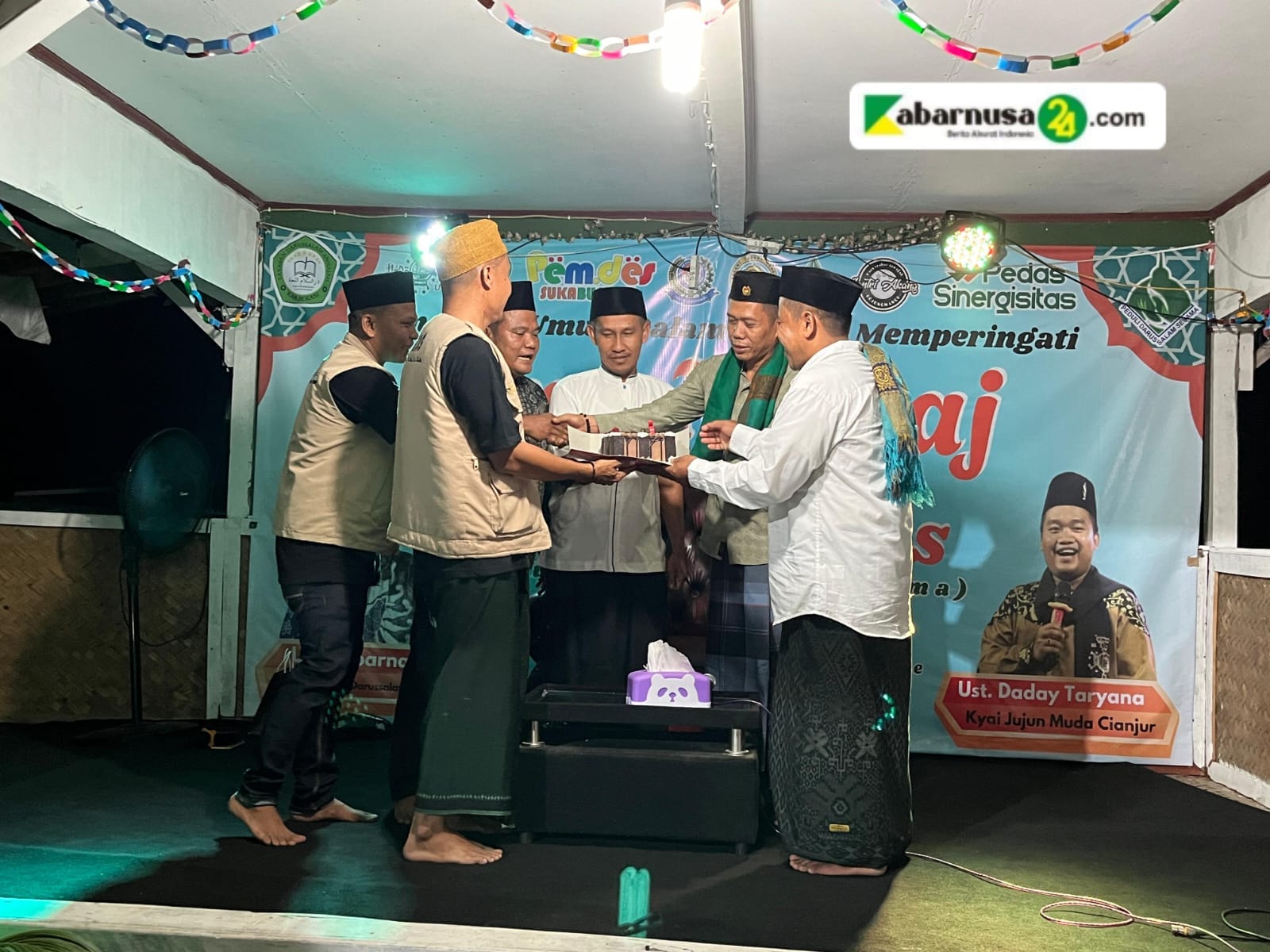 Milad Ke-5 Komunitas Pedas di Sukabungah Sekaligus Peringati Isra Mi'raj Nabi SAW