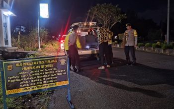 Satlantas Polres Bener Meriah Gelar KRYD 