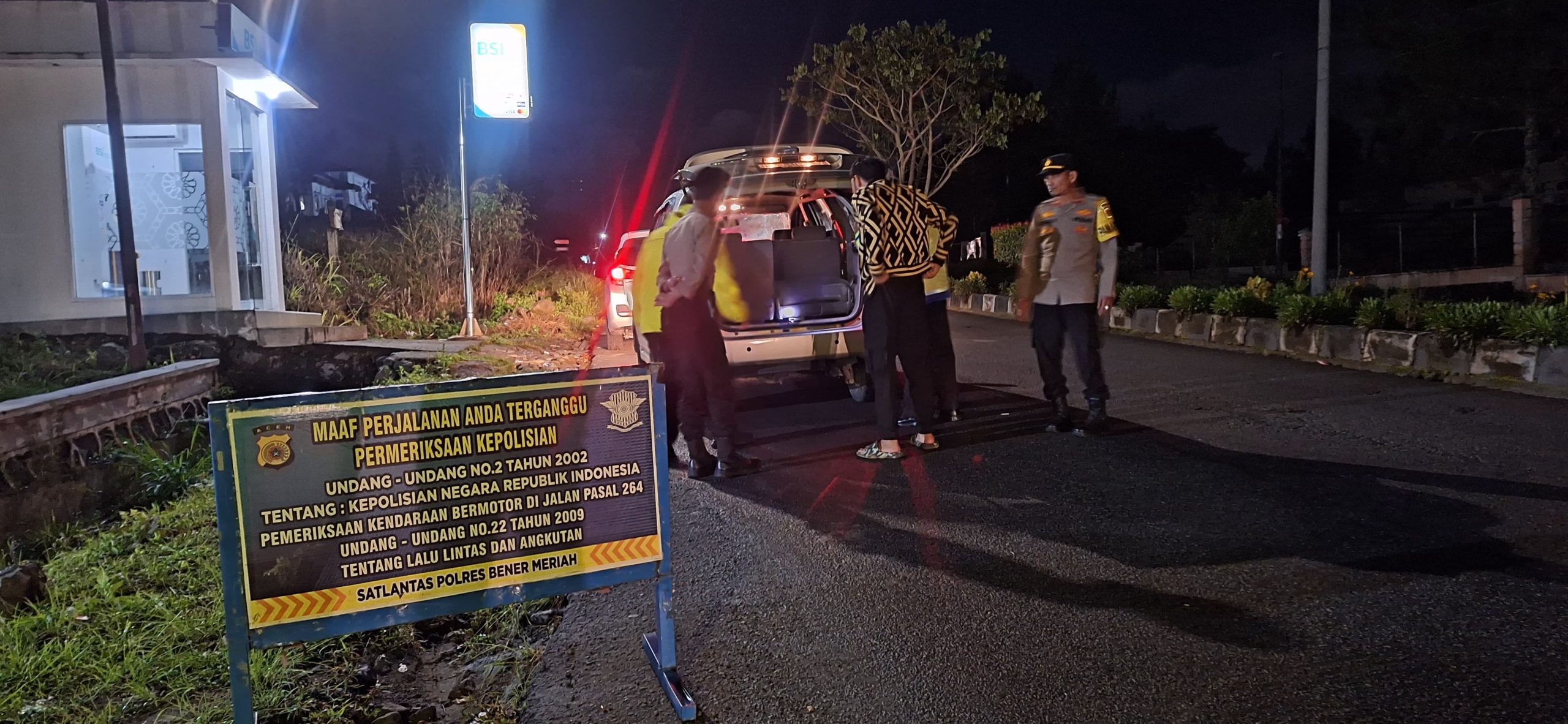 Satlantas Polres Bener Meriah Gelar KRYD 