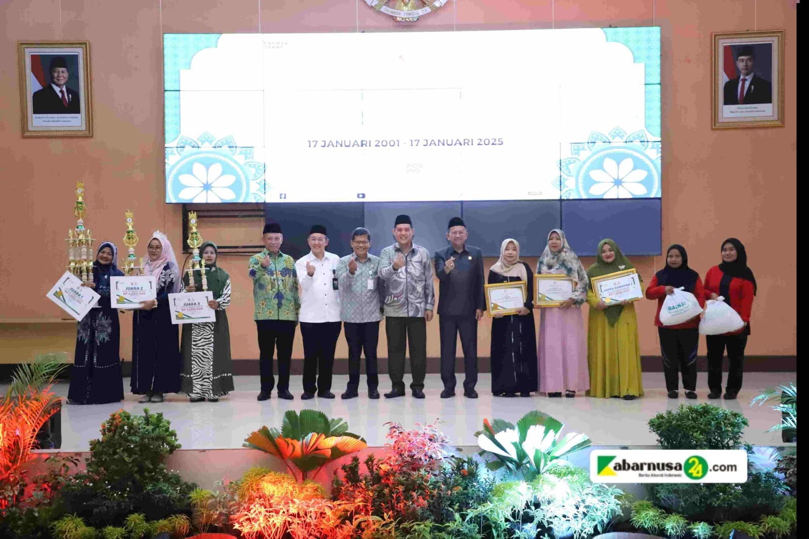 HUT Ke-24 Baznas Kabupaten Bekasi Diramaikan Lomba Qasidah dan Gelaran UMKM