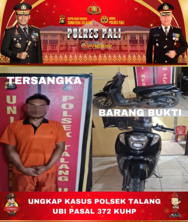 Tim ELANG Unit Reskrim Polsek Talang Ubi Berhasil Amankan RH Alias Plet (41) Yang Diduga Melakukan Penipuan, Selengkapnya buka Link di 👇👇