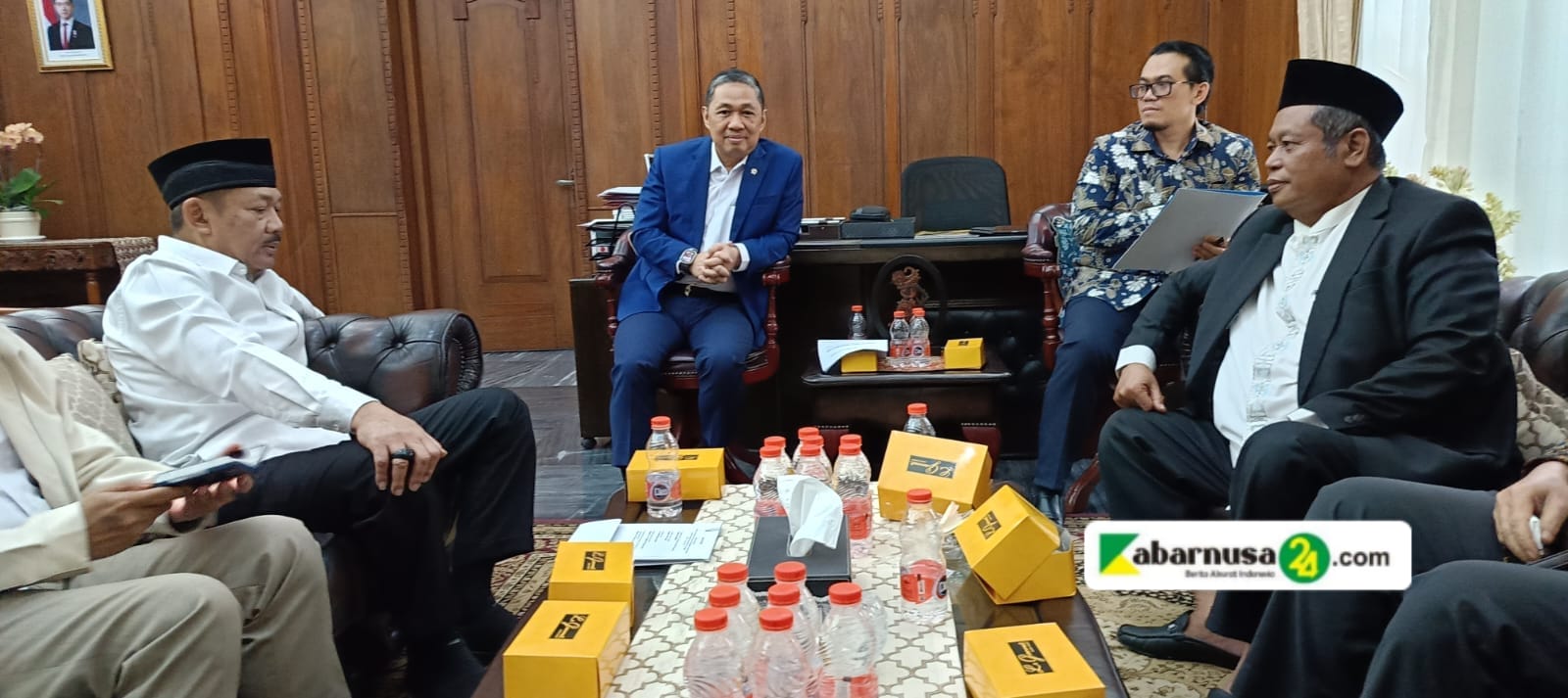 Bahas Palestina Bersama Wamenlu RI dan Baznas, Waketum MUI Berharap Gencatan Senjata Permanen