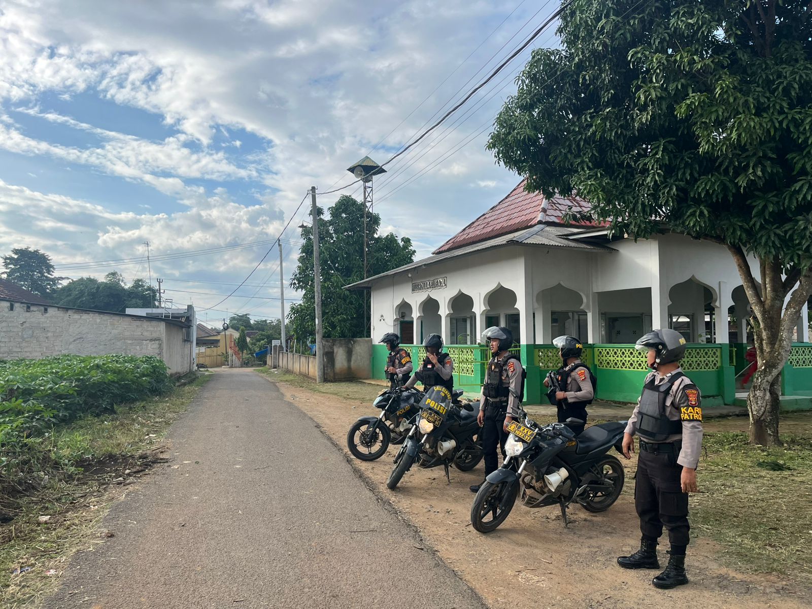 Polres Lampung Utara Gelar Patroli. KRYD Antisipasi Gangguan Kamtibmas