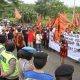 Aksi Unjuk Rasa Yang digelar Oleh Organisasi Kemasyarakatan (Ormas) Pemuda Pancasila Kabupaten PALI