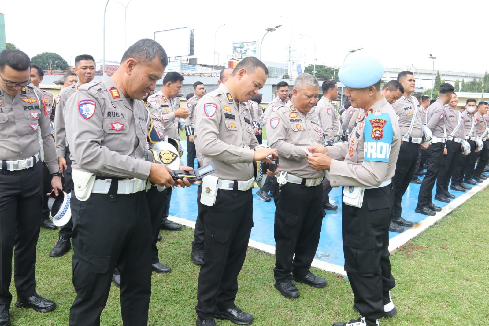 Cegah Terjadinya Perilaku Menyimpang, Kombes Ferry Handoko Berikan Wejangan Personel Lalu Lintas Jajaran Polda Sumsel