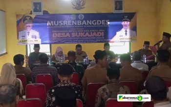 Musrenbang Desa Sukajadi Kecamatan Sukakarya Penyusunan RKPDES Tahun 2026