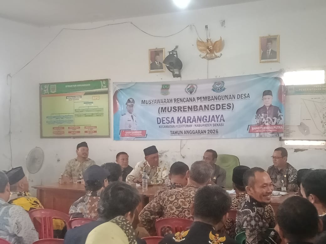 Musrenbang Desa Karang Jaya Optimal kan Pembangunan Desa dan Sumber Daya Masyarakat