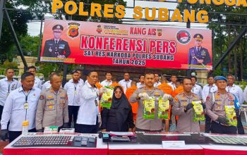 Polres Subang Berhasil Amankan Narkoba Jenis Sabu Seberat 5 Kilo Gram