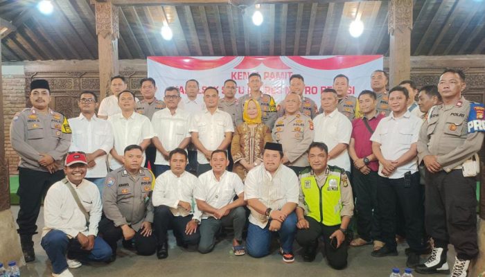 Pisah Sambut Kapolsek Setu dari AKP Ani Widayati kepada AKP Usep Aramsyah