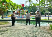 Polsek Cibarusah Laksanakan Pengamanan di Water Park Boom Boom Selama Libur Panjang