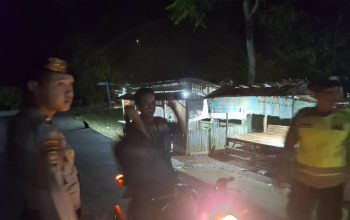 Kapolsek Tanah Abang IPTU Arzuan, SH Memimpin kegiatan SOC/Razia Akhir Pekan