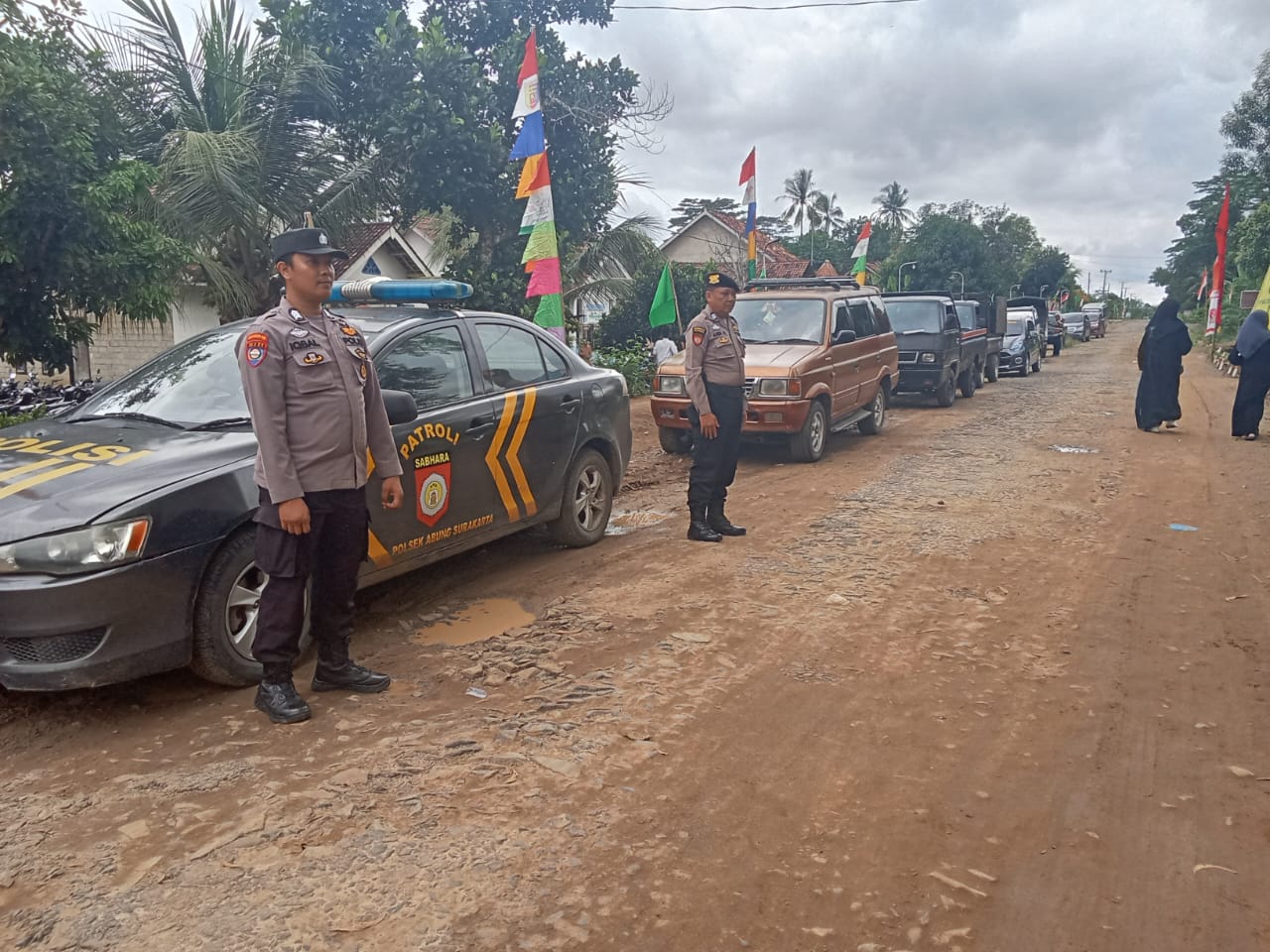 Jajaran Polres Lampung Utara Amankan Perayaan Isra Mi’raj Nabi Muhammad SAW 1446 H Tahun 2025