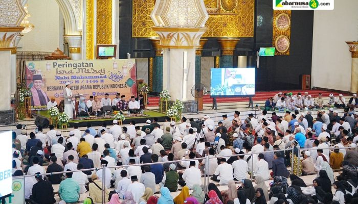 Peringatan Isra Mikraj di Masjid Izzatul Islam Grand Wisata Bekasi Dihadiri Menag dan Tokoh Lintas Agama