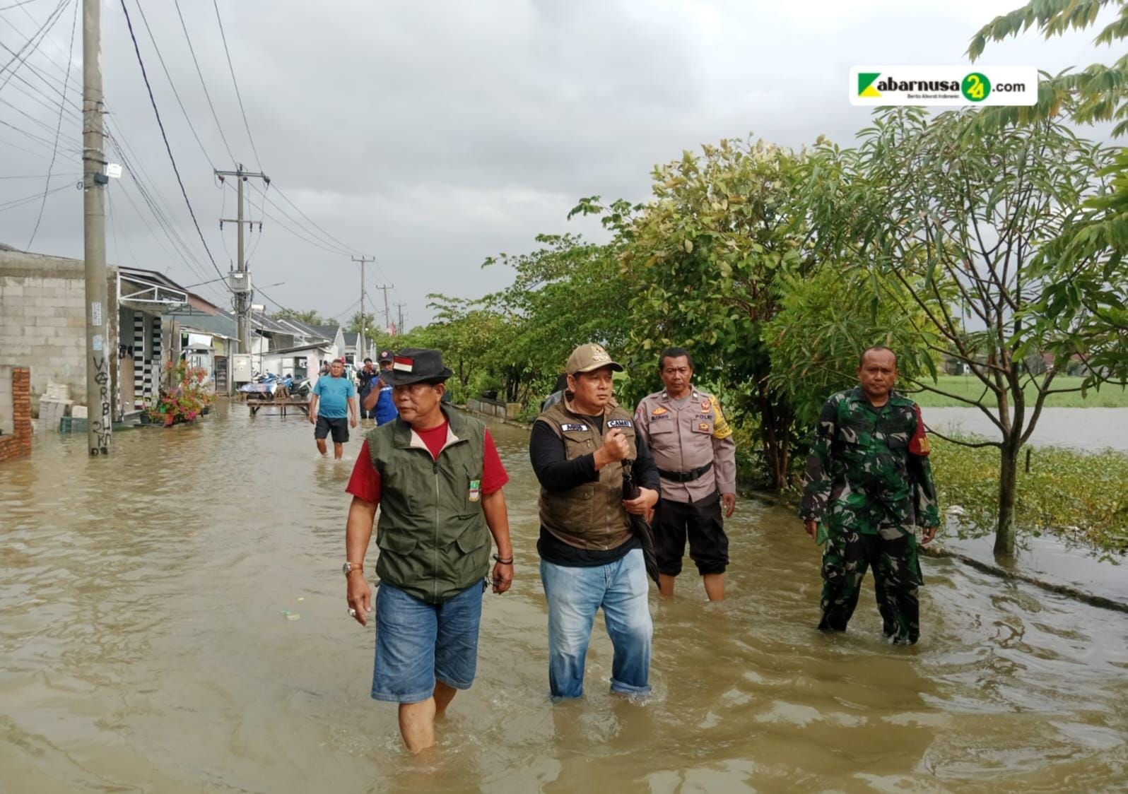 Curah Hujan Tinggi, Enam Desa di Sukatani Kabupaten Bekasi Kebanjiran