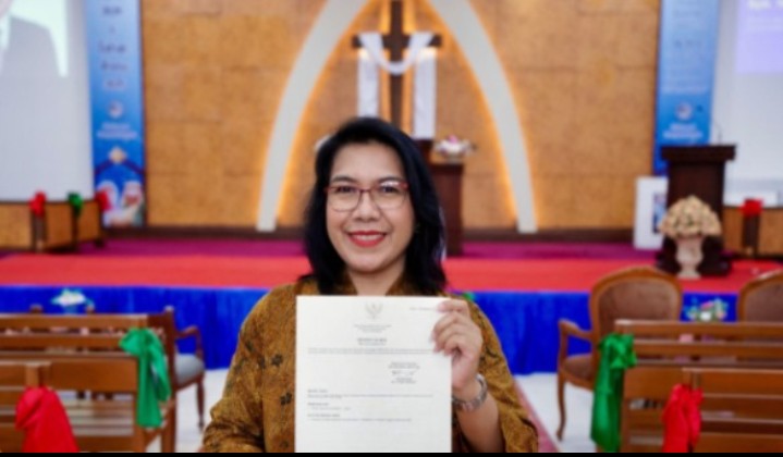 Terima Sertipikat Hak Milik untuk Gereja Kristen Pasundan, Ketua Umum Majelis Sinode GKP: Ini adalah Kado Natal bagi Jemaatnya
