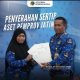 Penyerahan Sertifikat Aset Pemerintah Provinsi Jawa Timur oleh Kepala Kantor BPN Bondowoso